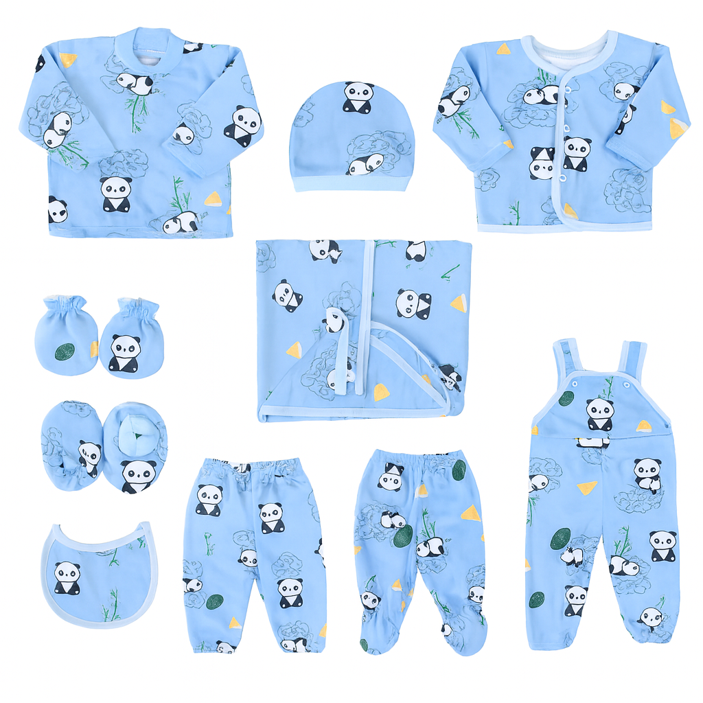 Blue Panda 11 Piece Winter Starter Set
