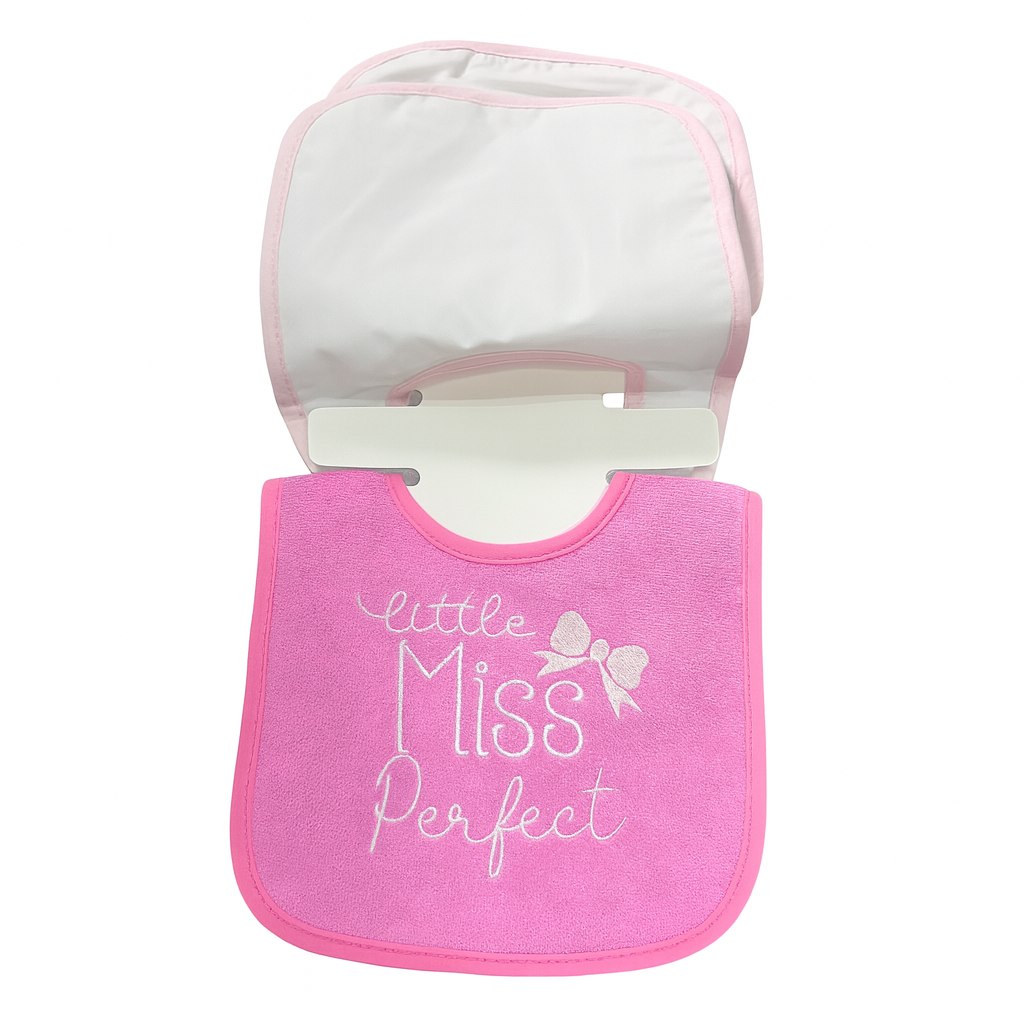 Hudson Mini Mama 3 Piece terry Bib Set