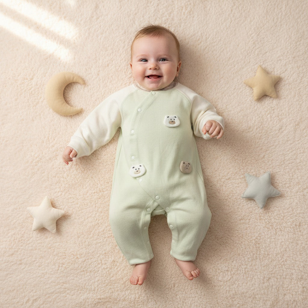 Bear Bears Baby Romper