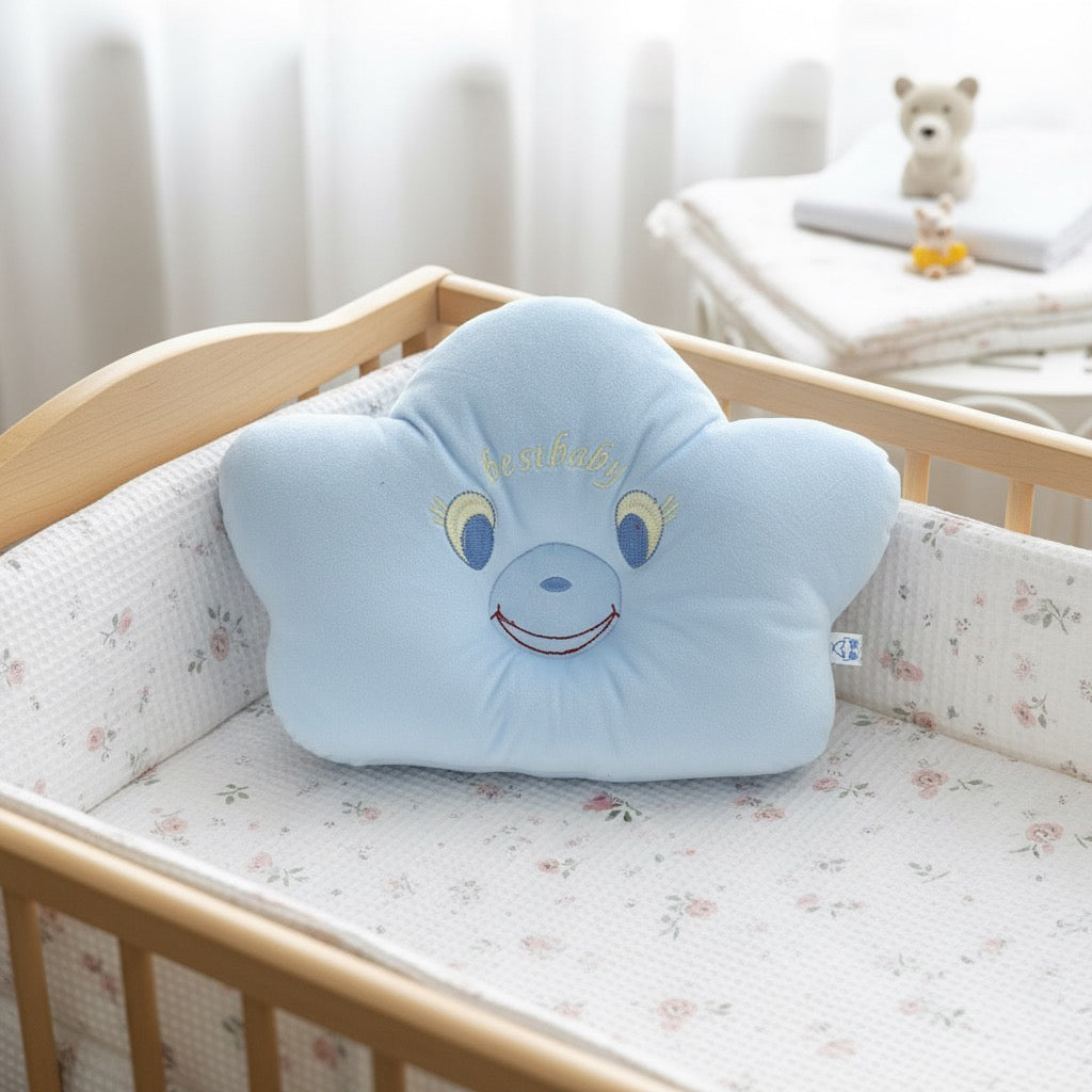 Blue Star Pillow