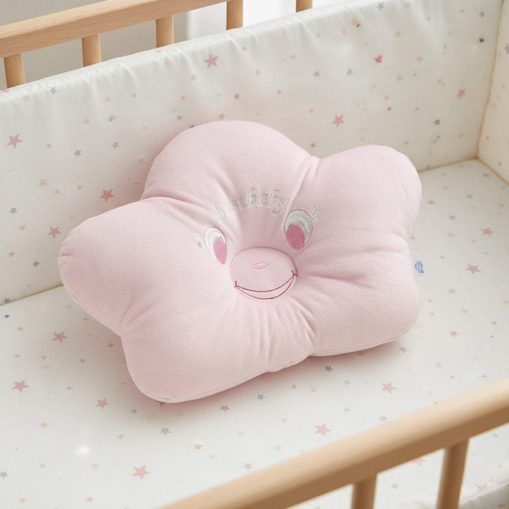 Pink Star Pillow