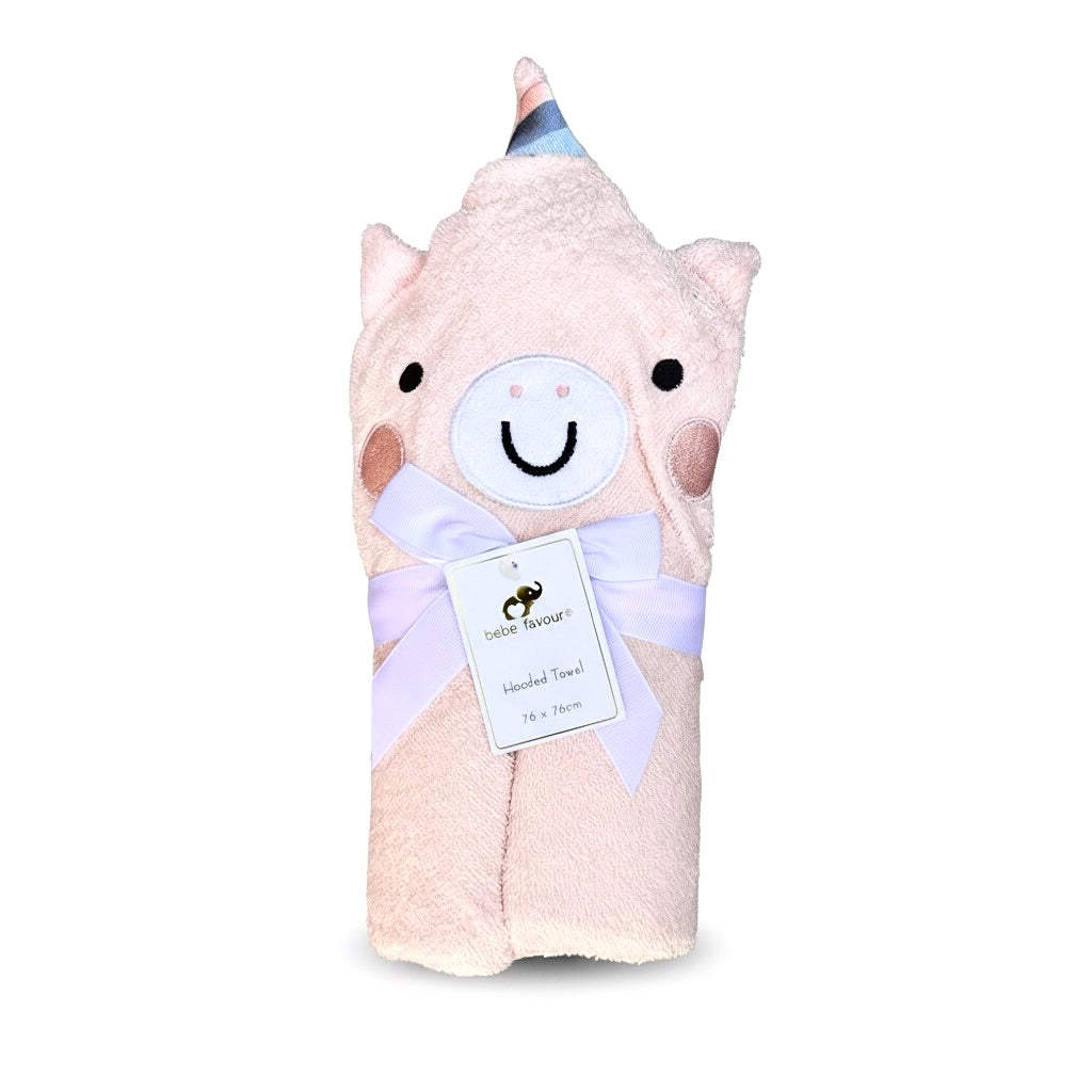 Bebe Favour Unicorn Hooded Bath Towel