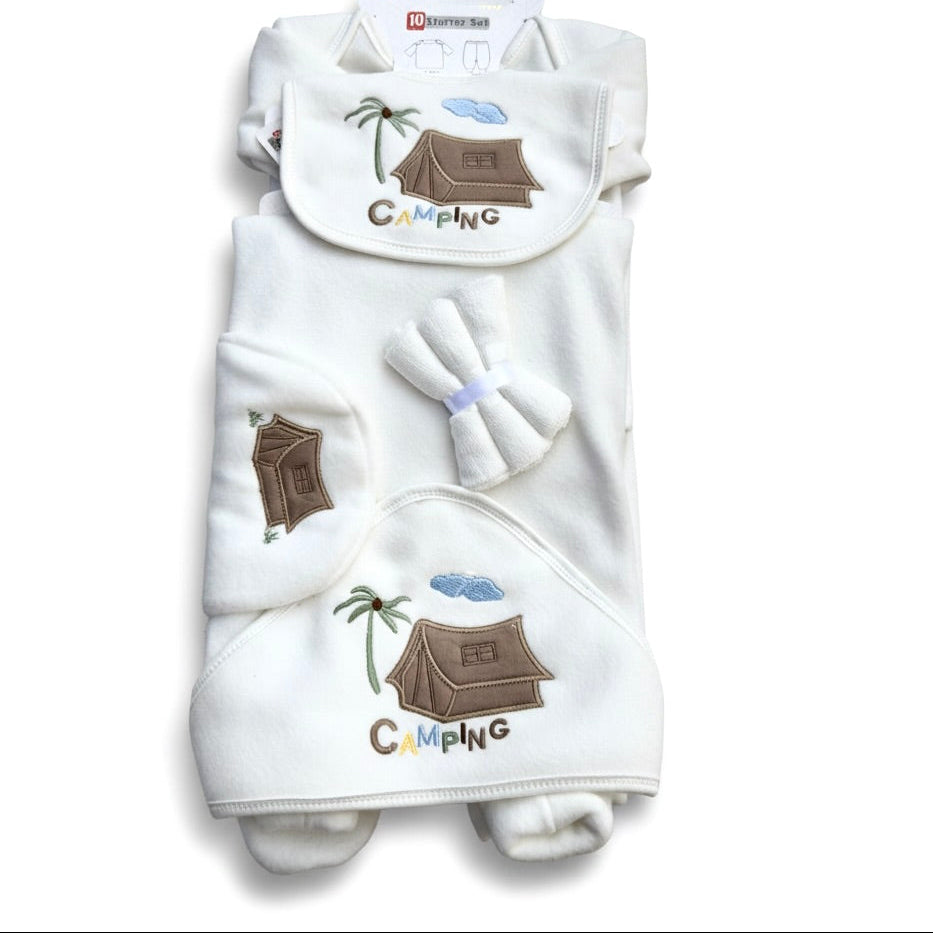 Camping Fleece 10 Piece Starter Set