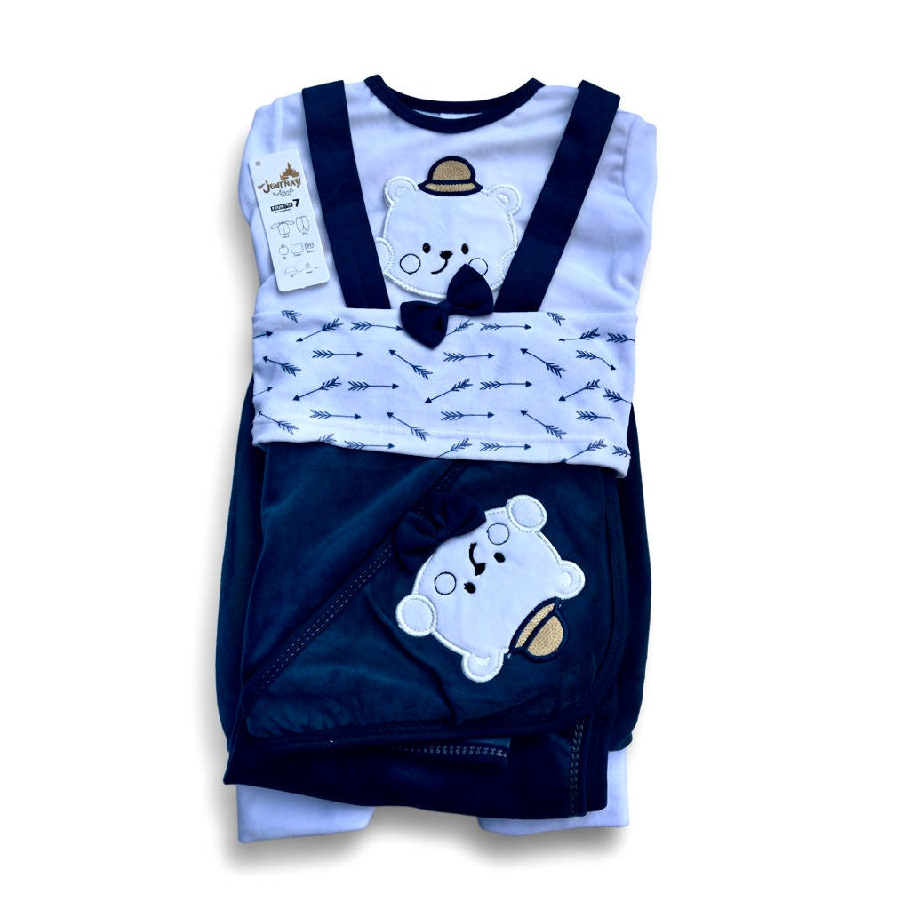Bear Bow Fleece 7 Piece Starter Set