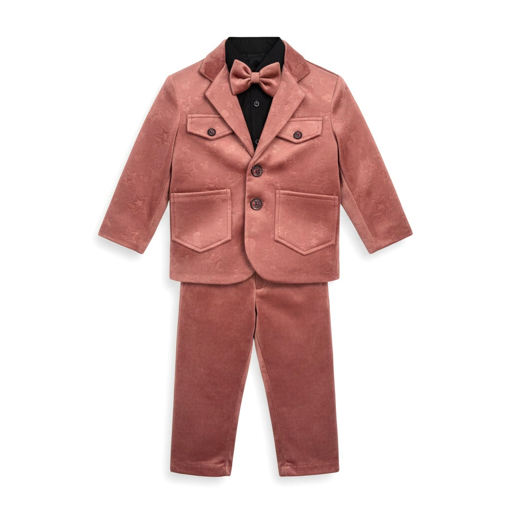 Dusty Rose Premium 4 Piece Pant Coat Suit