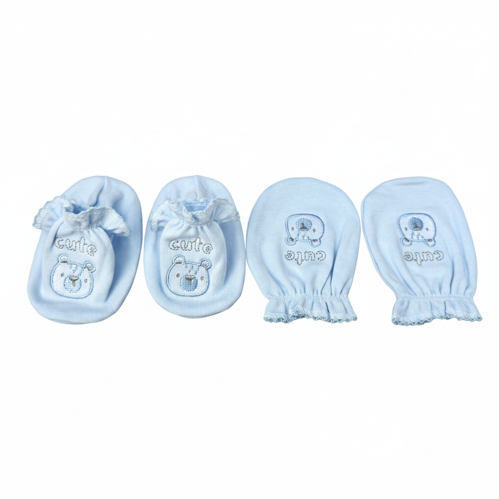 Cute Botties & Mittens 2 Pieces (Premium)