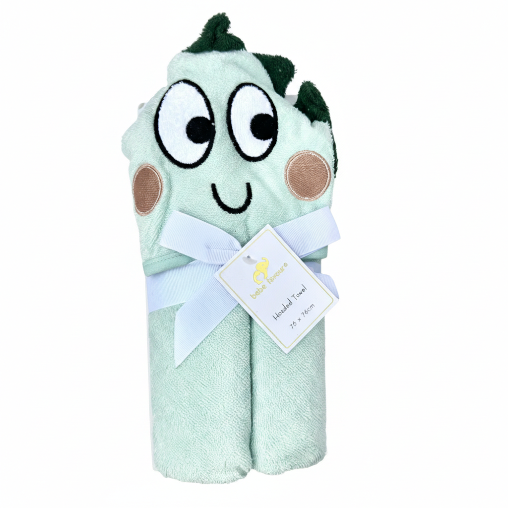 Hudson Dragon Hooded Bath Towel