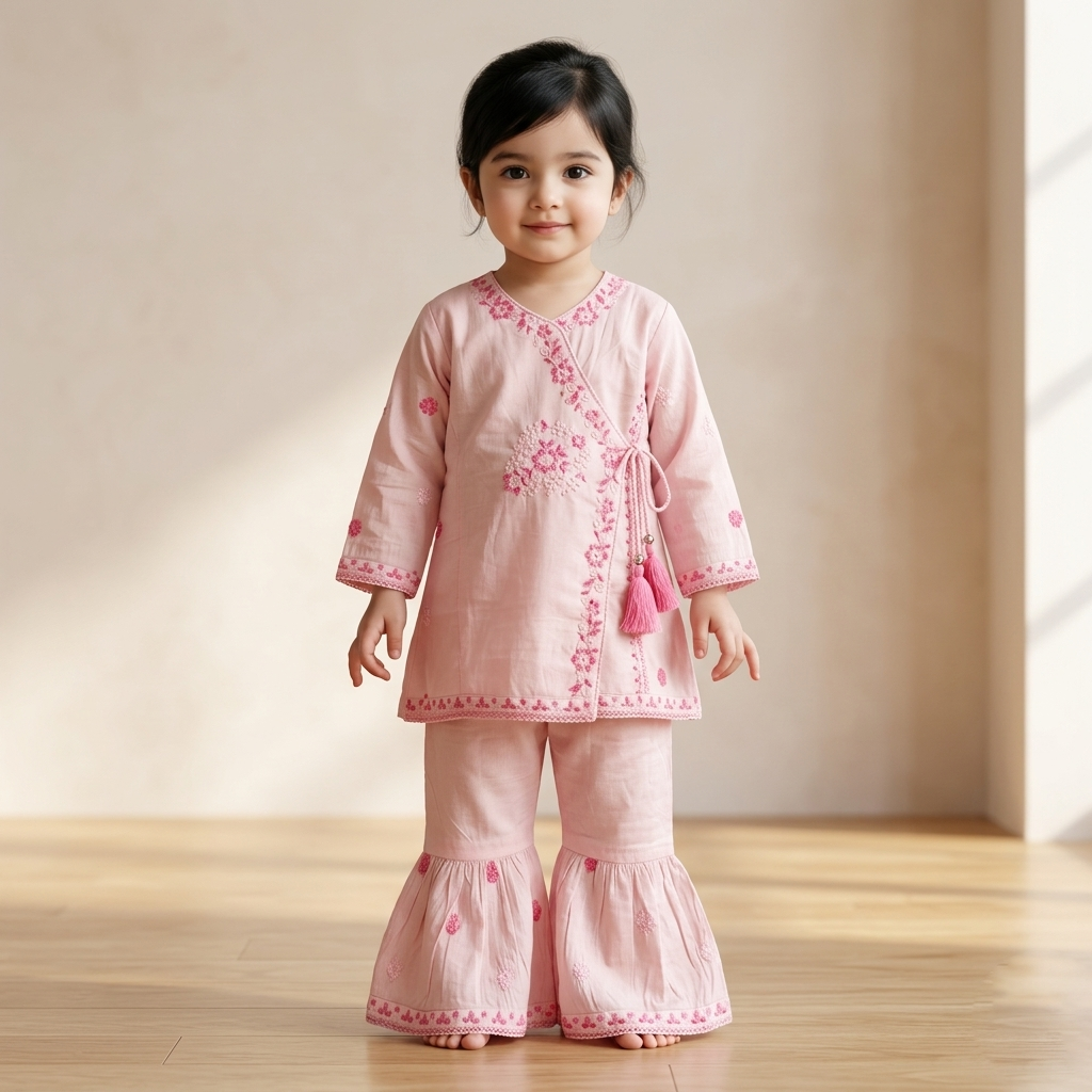 Arisha Rose Angrakha Eid Wear Set
