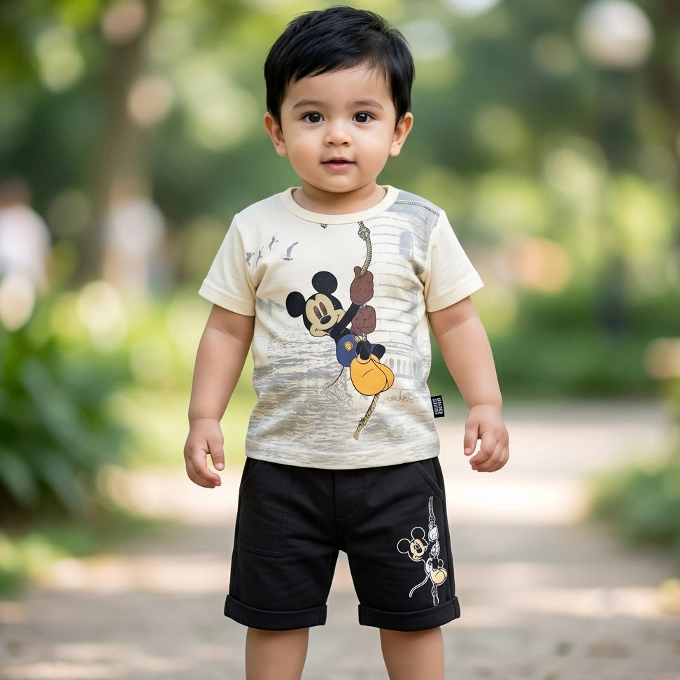Kids Shirt & Short Set Mickey Mouse