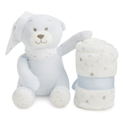 Sunnozy Bear Blanket With Plush Toy (PREMIUM)