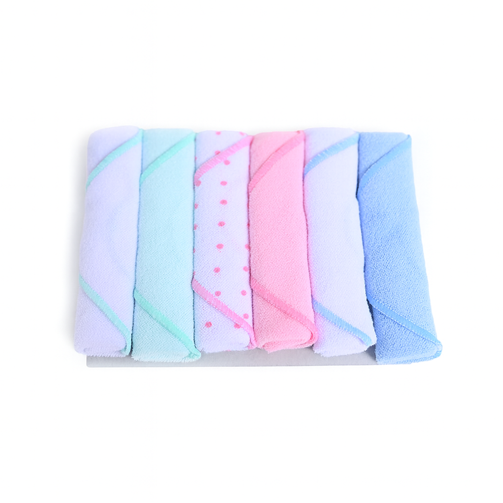 Multi Face Towel Pack of 6