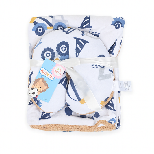 Crane Furry Blanket With Neck Pillow (PREMIUM)
