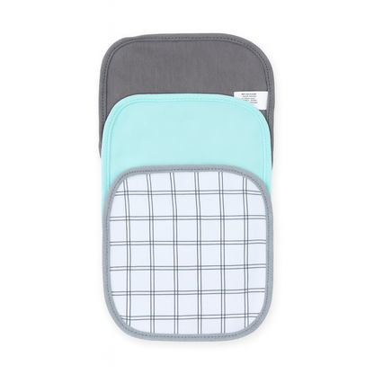 Green Bow Tuxedo 5 Piece Bib Set