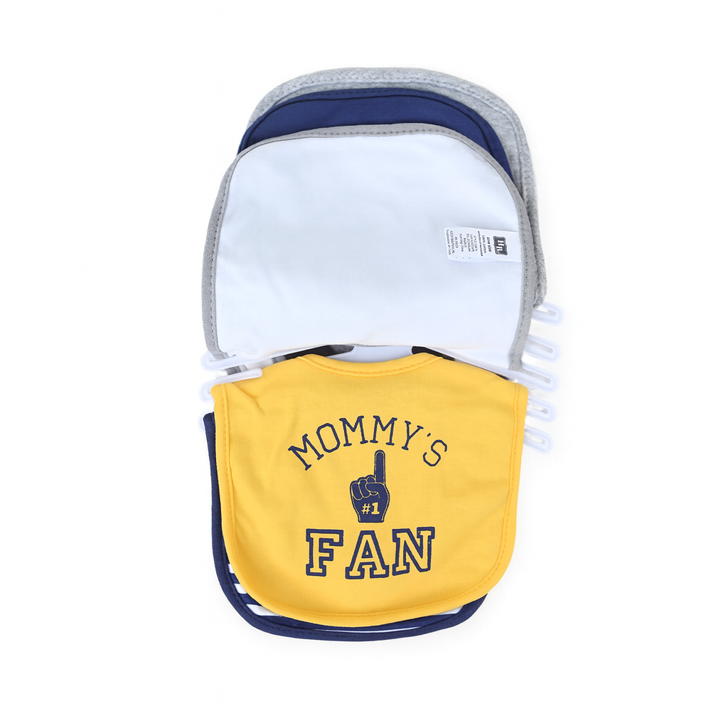 New To The Team 5 Piece Bib Set
