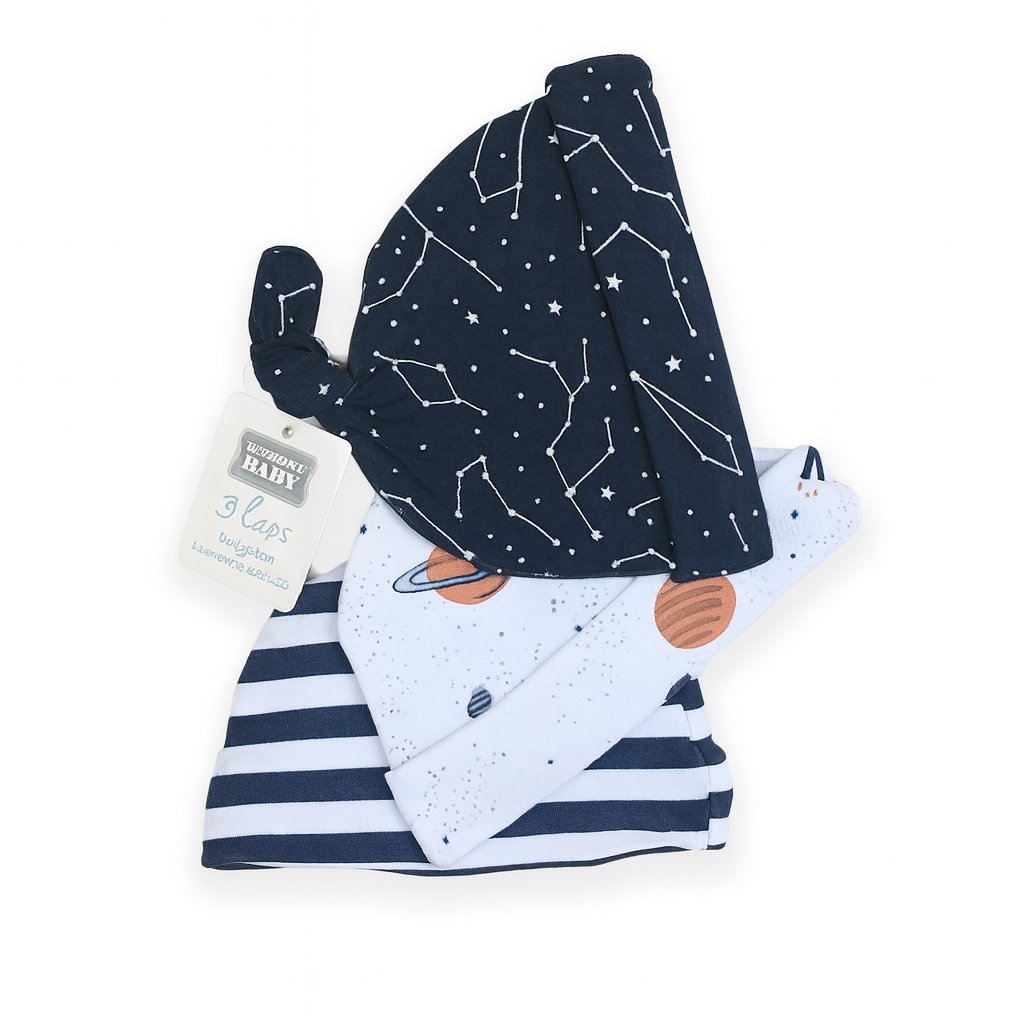 Hudson Solar Knot Cap Pack Of 3
