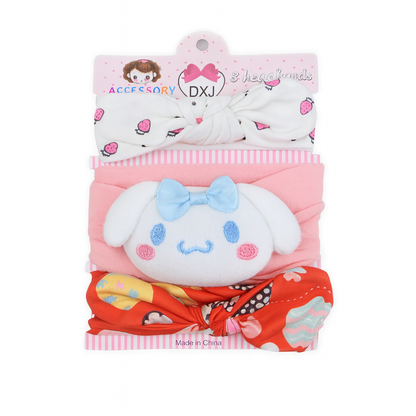 Cat 3 piece Headband Set