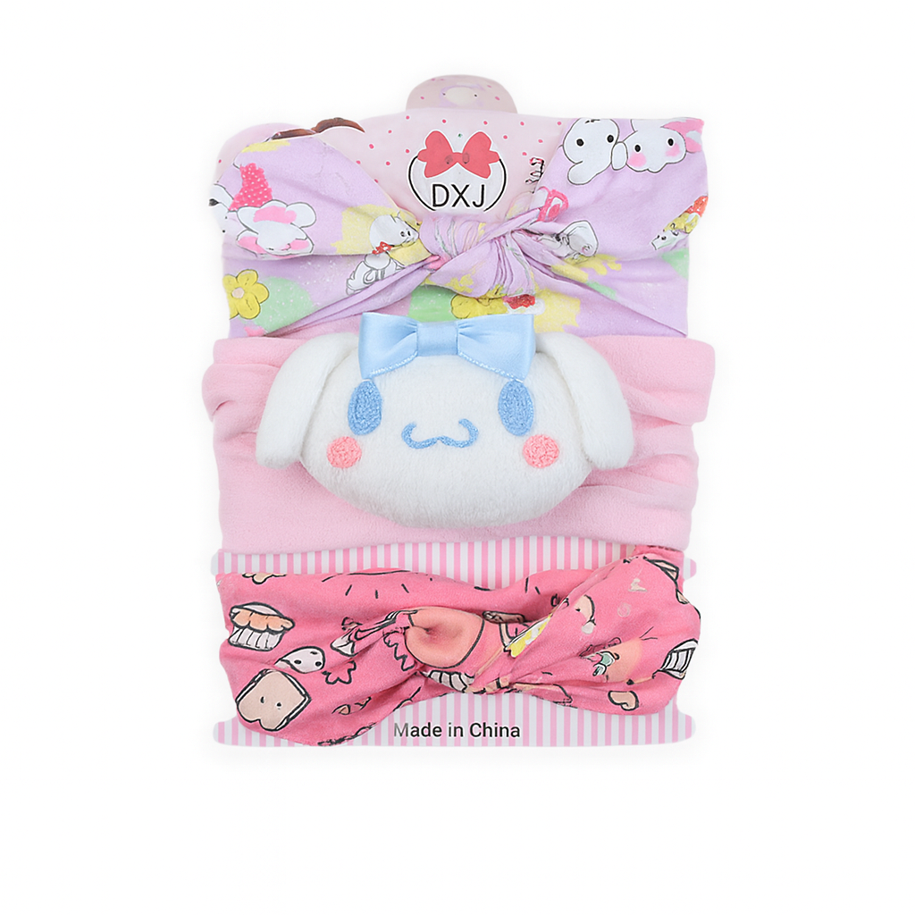 Cat 3 piece Headband Set