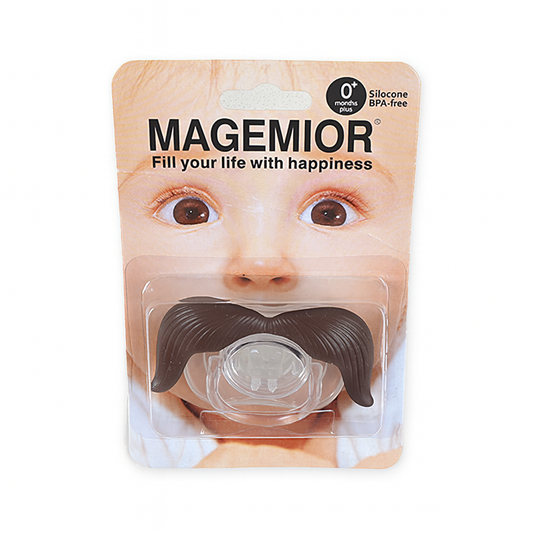 Mustache Silicone pacifier