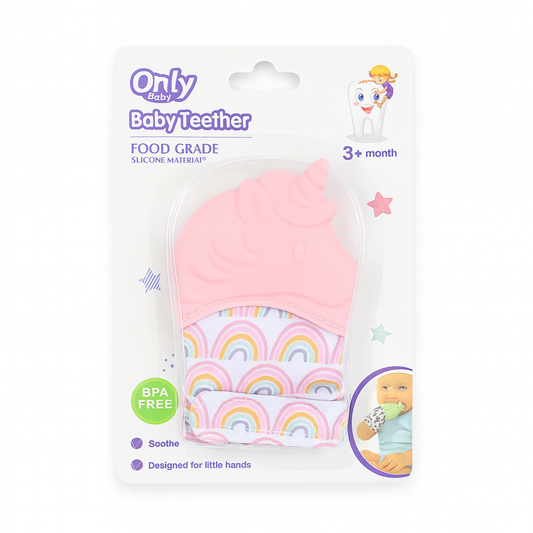 Unicorn Hand Teether