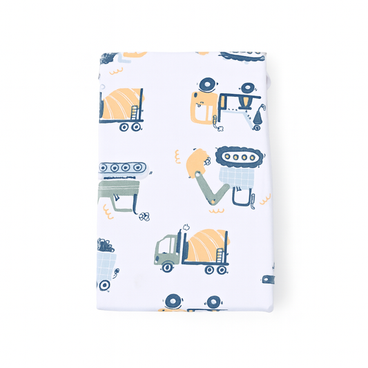 Trucks Soft Silky Swaddle Wrap