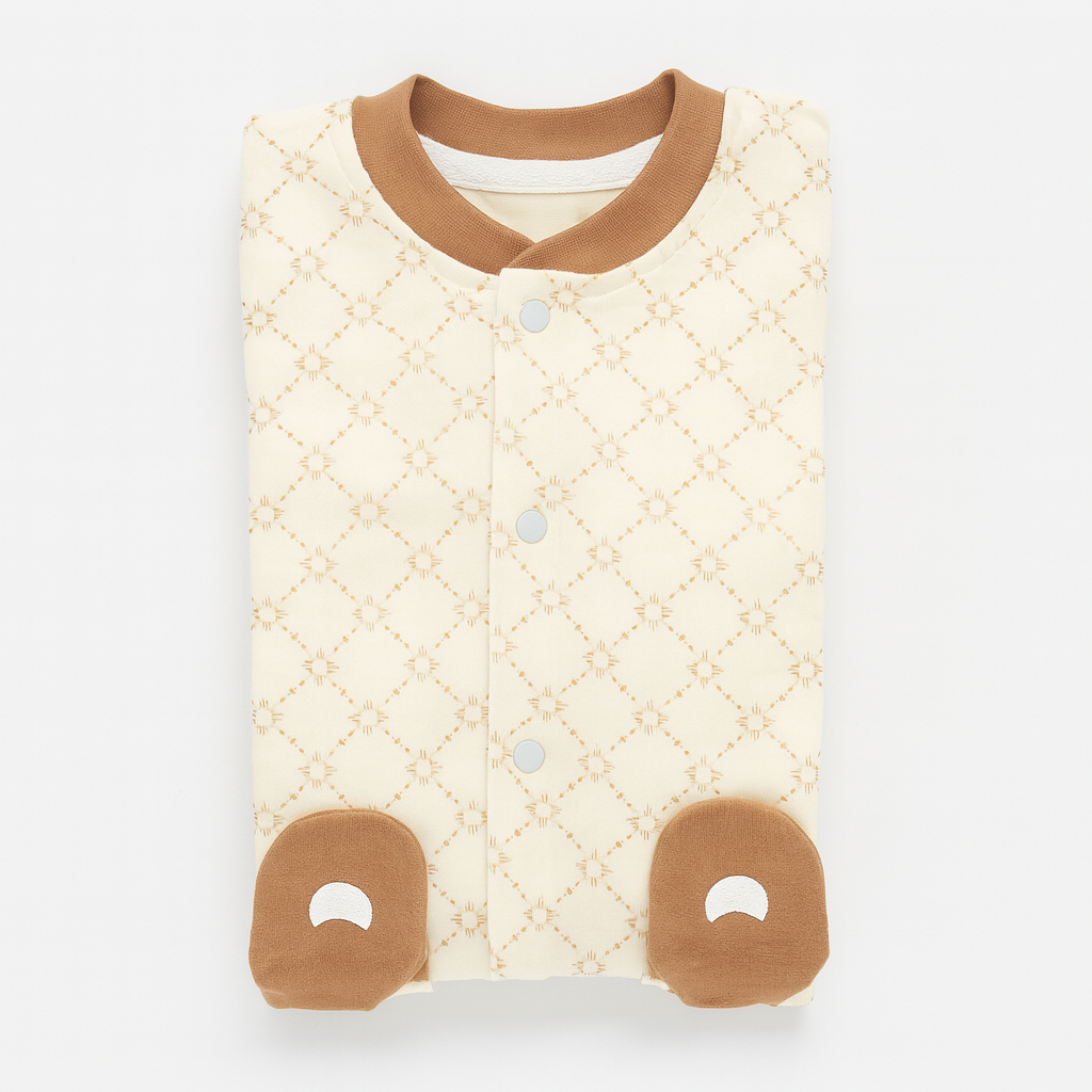 Puppy Paw Printed Romper