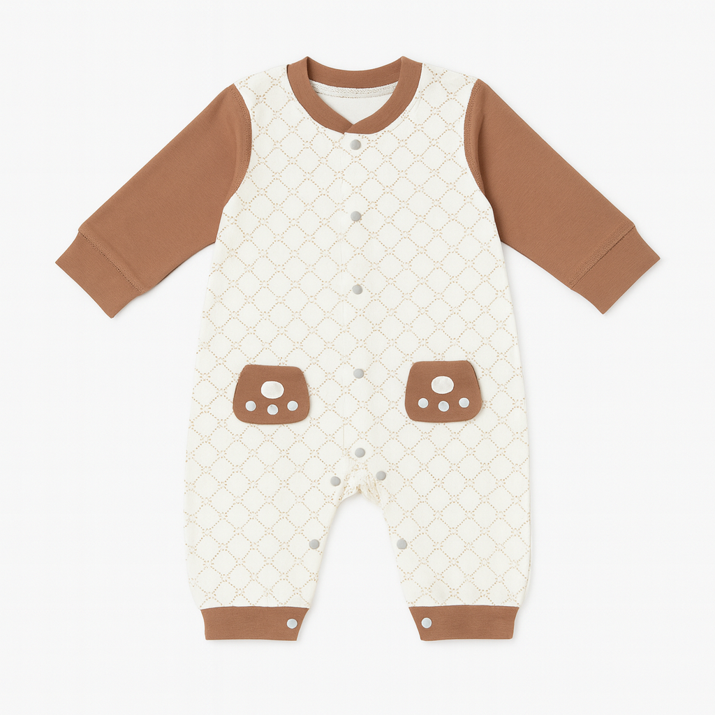 Puppy Paw Printed Romper