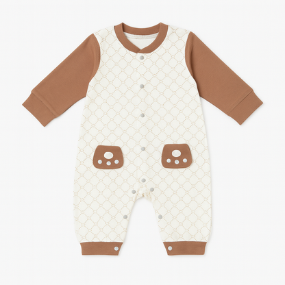 Puppy Paw Printed Romper