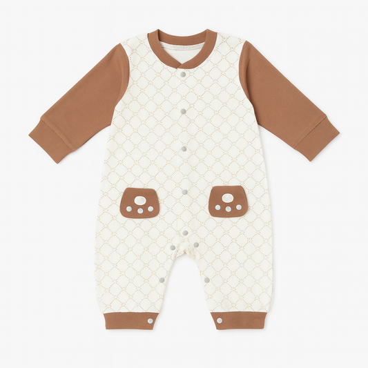 Puppy Paw Printed Romper
