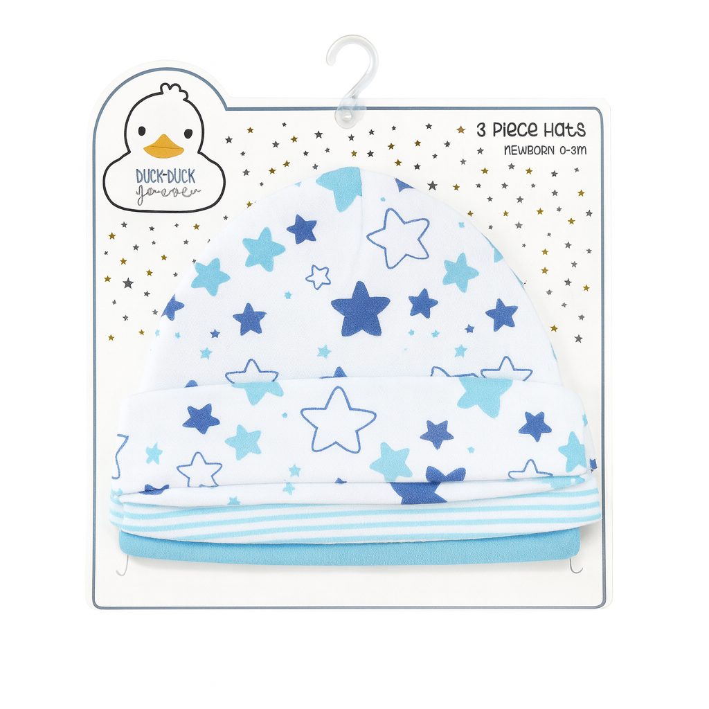 Duck & Duck Star 3 Piece Cap Set