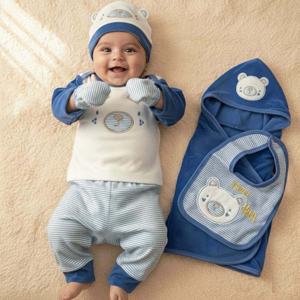 Cute Bear 7 Piece Winter Starter Set