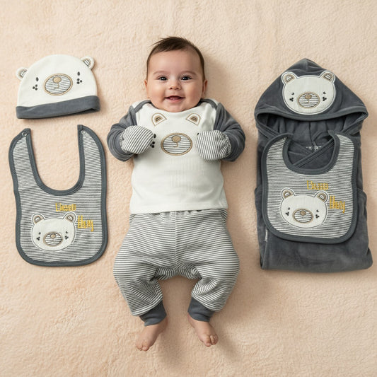 Cute Bear 7 Piece Winter Starter Set