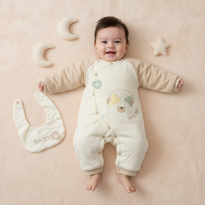 Music Pupp Quilted 2 Piece Romper Set