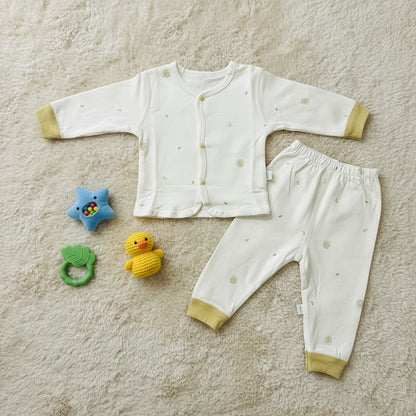 Puppy Leaf Shirt & Pajama (Light Weight)