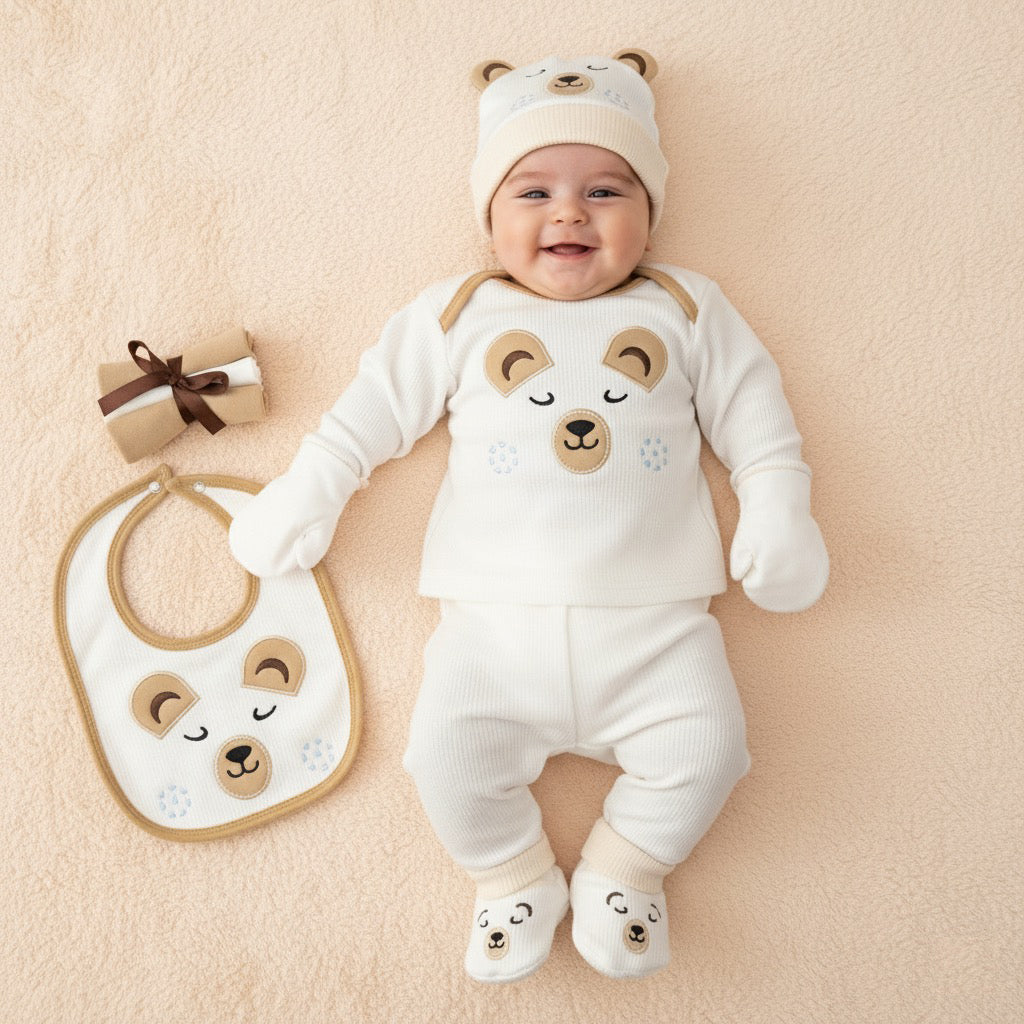 Blush Bear 9 Pieces Winter Starter Set