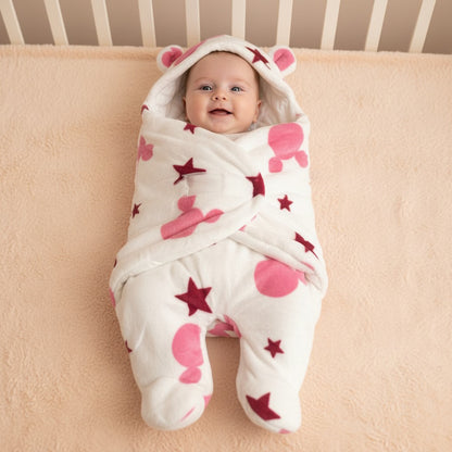 Star Quilted Swaddle And Sleep Bag