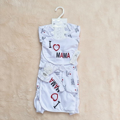 I Love Mama 10 Pieces Winter Starter Set