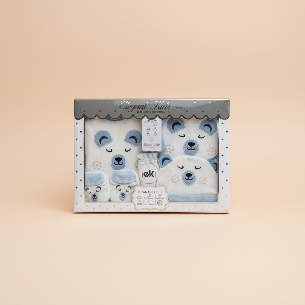 Blush Bear 9 Pieces Winter Starter Set