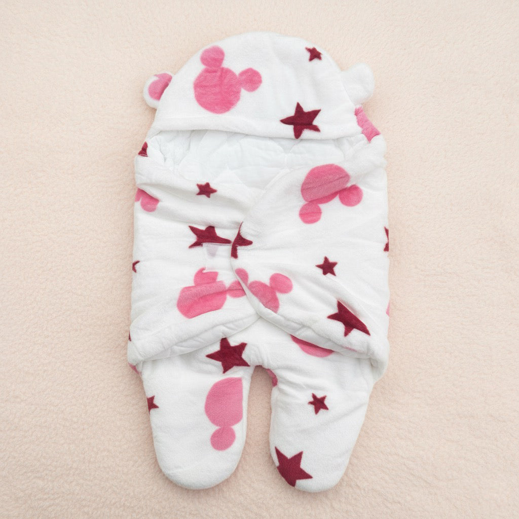Star Quilted Swaddle And Sleep Bag