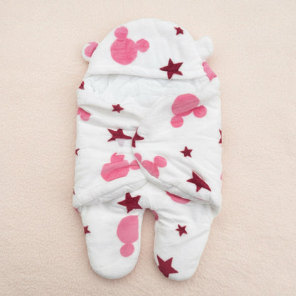 Star Quilted Swaddle And Sleep Bag