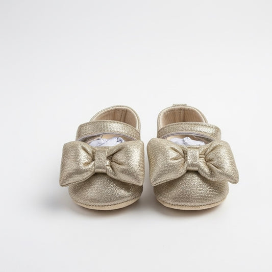 Shinny Golden Baby Girl Sandal