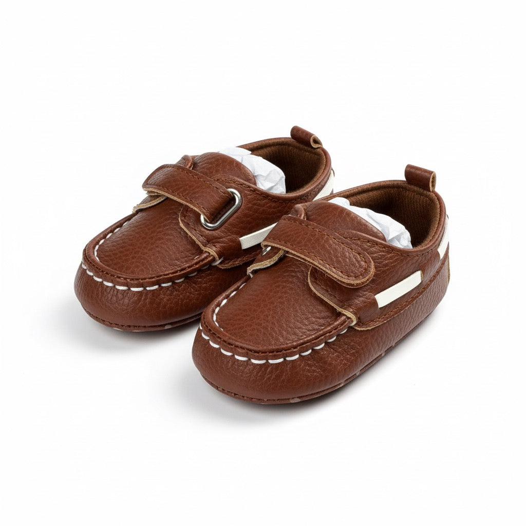 Brown Strap Baby Vans