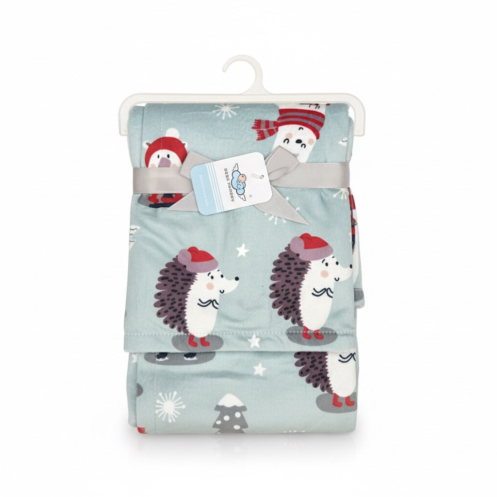 Porcupine Double Fleece Blanket (PREMIUM)