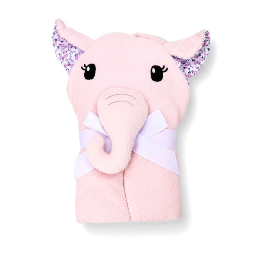 Hudson Elephant Hooded Bath Towel