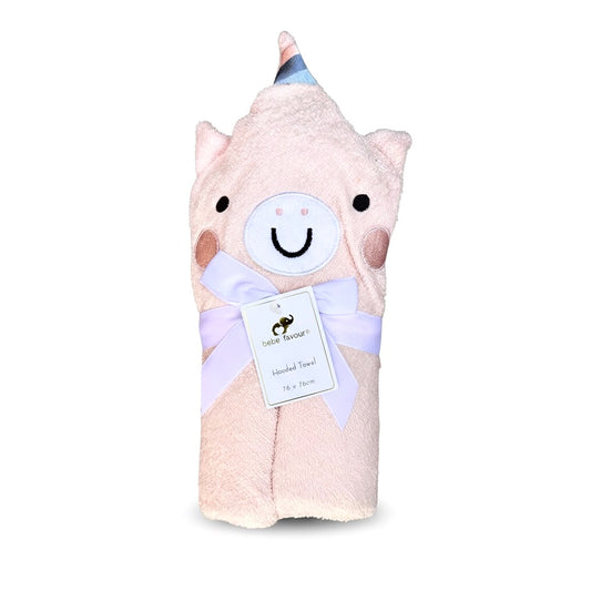 Bebe Favour Unicorn Hooded Bath Towel