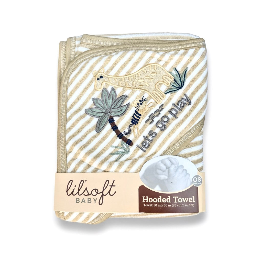Giraffe LilSoft Hooded Towel