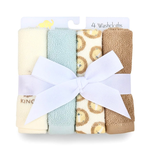 Bebe Favour Lion King 4 Piece Face Towel Set