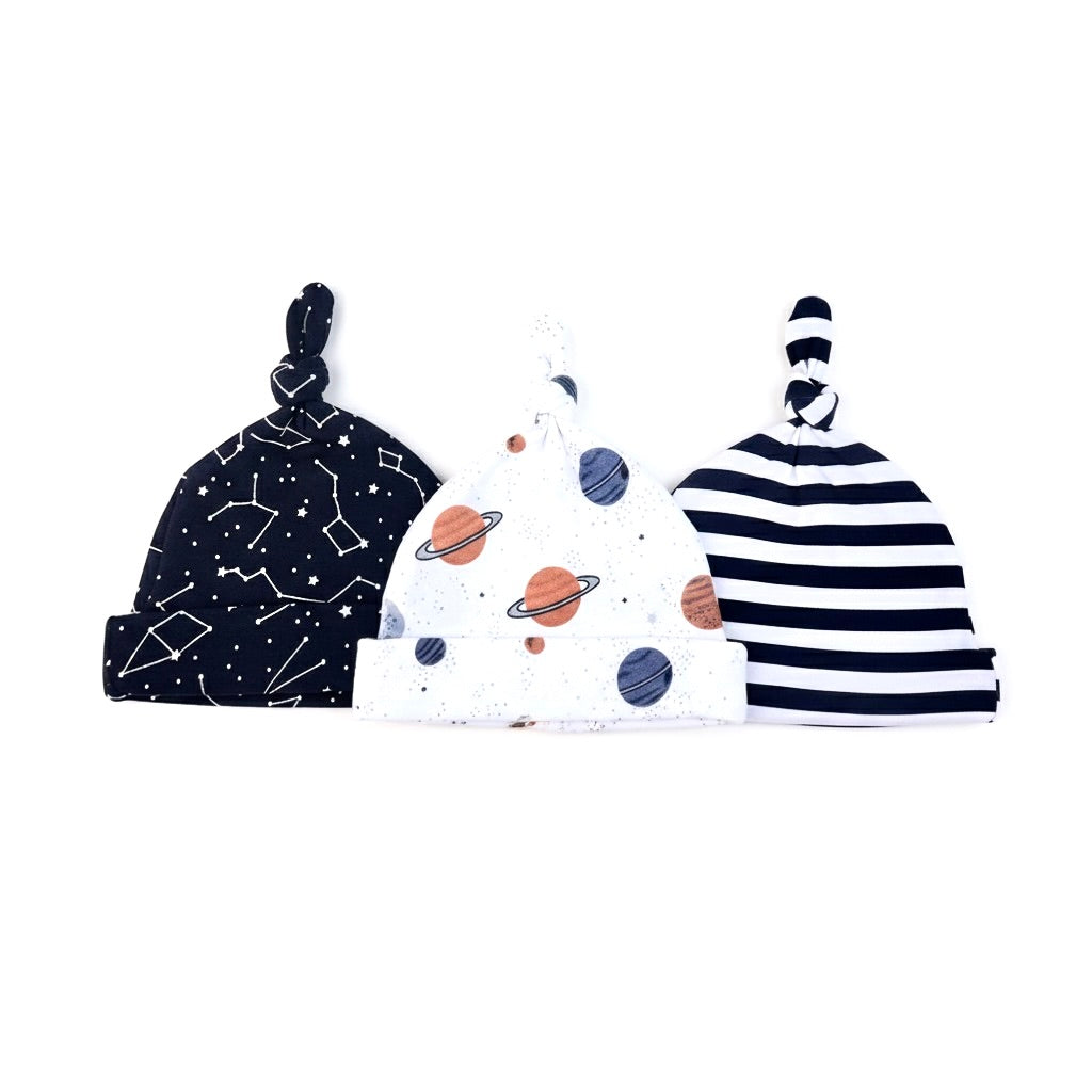 Hudson Solar Knot Cap Pack Of 3
