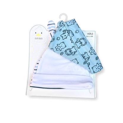 Lion 3 Piece Knot Hat Set