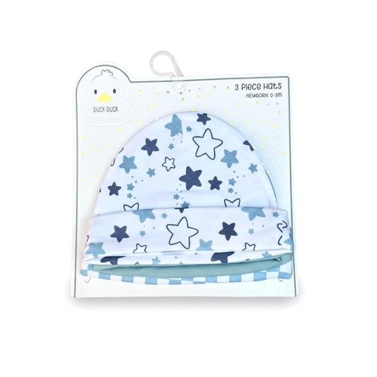 Duck & Duck Star 3 Piece Cap Set