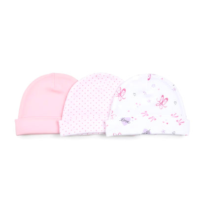 Duck & Duck Butterfly Bow 3 Piece Cap Set
